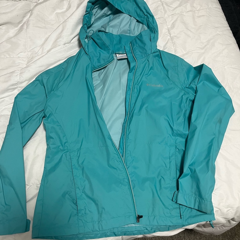 Bright Blue Windbreaker